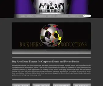 Rickhernsproductions.com(Rick Herns Productions) Screenshot