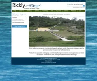 Ricklyhydrosystems.com(Rickly Hydro) Screenshot
