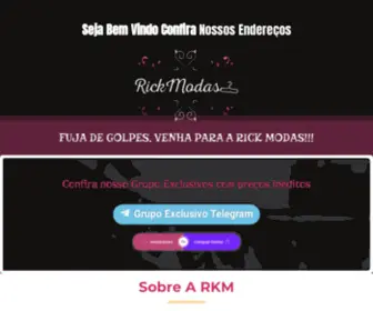 Rickmoda.com.br(RICK MODA) Screenshot