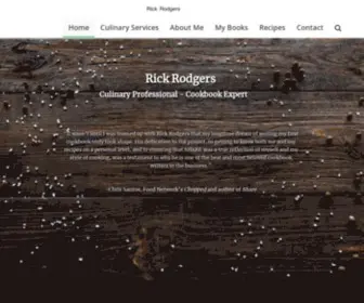 Rickrodgers.com(Rick Rodgers) Screenshot