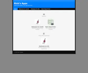 Ricks-APPS.com(Rick's Apps) Screenshot