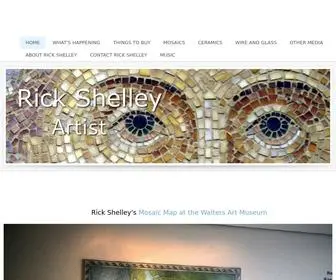 Rickshelley.com(Baltimore artist Rick Shelley) Screenshot