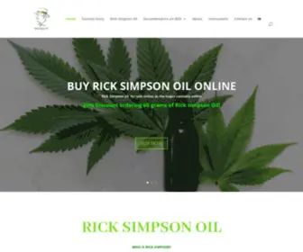 Ricksimpsonoils.net(Rick Simpson Oil) Screenshot
