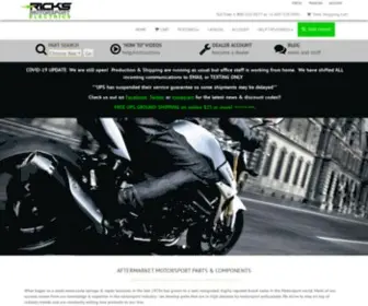 Ricksmotorsportelectrics.com(Aftermarket Motorsport Parts & Kits Superstore) Screenshot