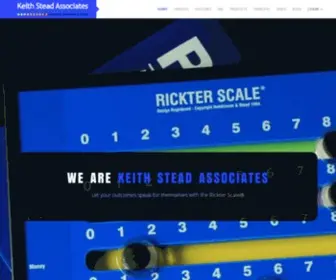 Rickterscale.com(Keith Stead Associates) Screenshot