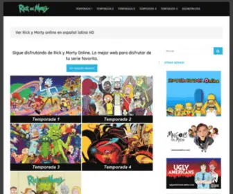 Rickymortylatino.com(▷▷ Ver RICK Y MORTY en Español Latino) Screenshot