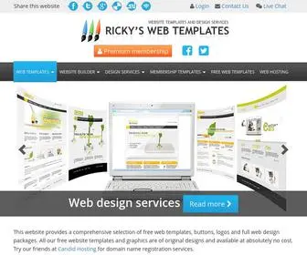 Rickyswebtemplates.com(Free Website Templates) Screenshot