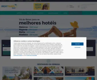 Rickytravelplus.com(Oferecemos uma ampla e completa oferta de viagens) Screenshot