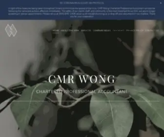 Rickywong.ca(CMR Wong CPA) Screenshot