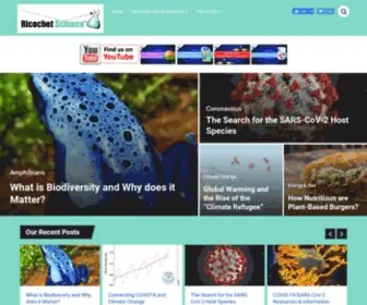 Ricochetscience.com(Science news) Screenshot