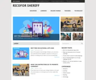 Ricoforsheriff.com(Ricofor Sheriff) Screenshot