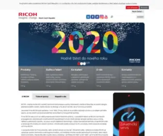 Ricoh.cz(Úvod) Screenshot