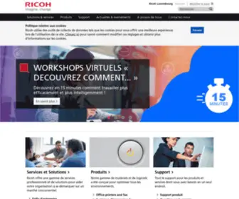 Ricoh.lu(Ricoh Luxembourg) Screenshot