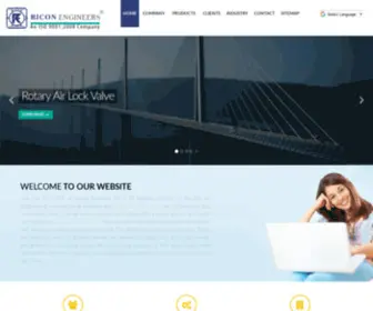 Ricongroup.com(Ricon Engineers) Screenshot