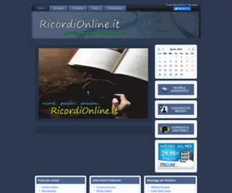 Ricordionline.it(Ricordionline) Screenshot