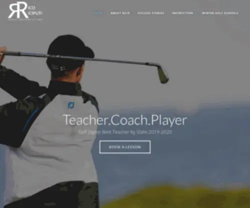 Ricoriciputi.com(Golf Instruction) Screenshot