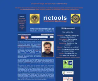 Rictools.de(Rictools Innovative Werkzeuge) Screenshot