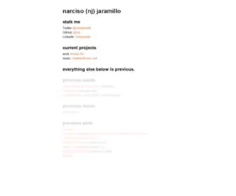 Rictus.com(Narciso (nj) jaramillo) Screenshot