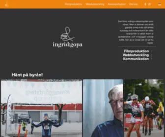 Riddaregatan.com(Filmproduktion, Webbutveckling, Kommunikation) Screenshot