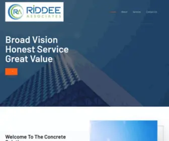 Riddeeassociates.com(My WordPress Blog) Screenshot