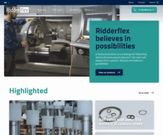 Ridderflex.com(Home) Screenshot