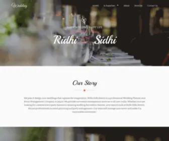 Riddhisiddhievents.com(Riddhisiddhievents ? riddhisiddhievents) Screenshot