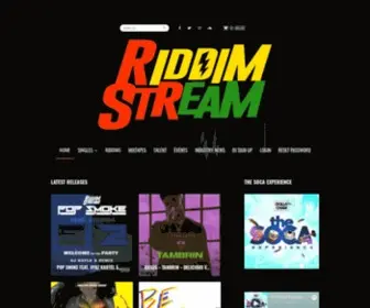 Riddimstream.com(Riddimstream®) Screenshot