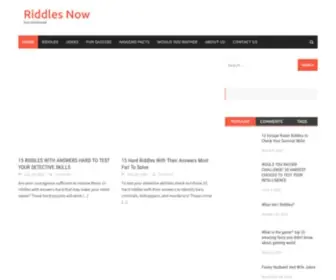 Riddlesnow.com(Fun Unlimited) Screenshot
