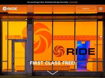 Ride-Indoorcycling.com(RIDE Indoor Cycling Austin) Screenshot