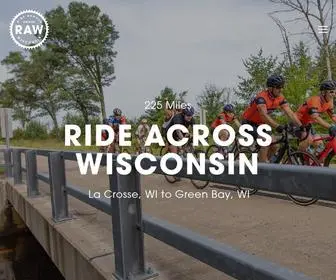 Rideacrosswisconsin.com(Ride Across Wisconsin) Screenshot