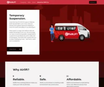 Rideairlift.com(Smart Bus) Screenshot