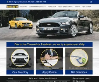 Rideautosale.com(Rideautosale) Screenshot