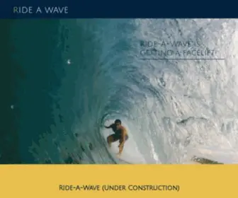 Rideawave.org(Ride A Wave) Screenshot