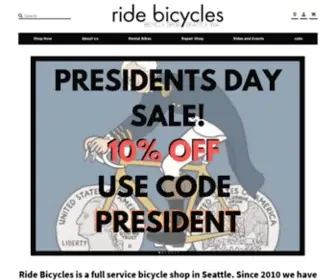 Ridebicycles.com(Ridebicycles) Screenshot