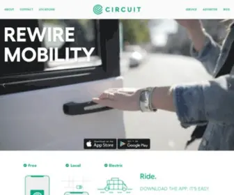 Ridecircuit.com(Your Local Electric Shuttle) Screenshot