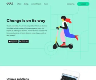 Ridedott.com(Dott) Screenshot