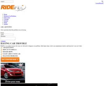 Ridefix.com(Car Repair) Screenshot