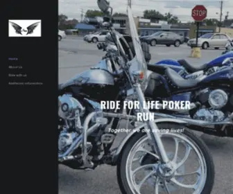 Rideforlifepoker.com Screenshot