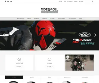 Ridenroll.co.kr(라이드앤롤) Screenshot
