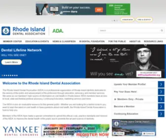 Ridental.com(Rhode Island Dental) Screenshot