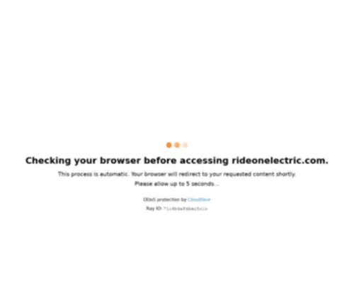 Rideonelectric.com(Ride On Electric) Screenshot