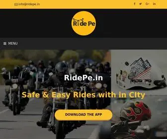 Ridepe.in(Vijayawada) Screenshot