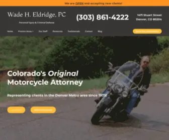 Rider-Lawyer.com(Motorcycle Accident Attorney CO) Screenshot