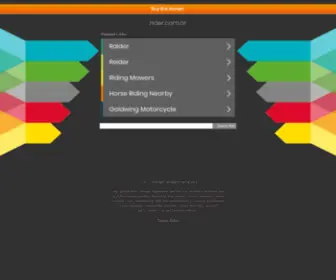 Rider.com.ar(Dit domein kan te koop zijn) Screenshot