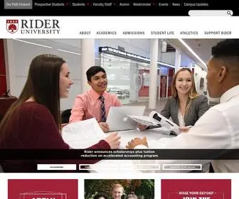 Rider.edu(Rider University) Screenshot