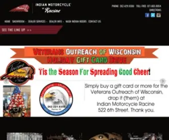 Rideracine.com(Indian Motorcycle® of Racine) Screenshot