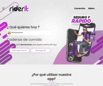 Rideritapp.com(Riderit) Screenshot