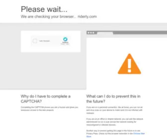 Riderly.com(Riderly is a business name for sale on brandbucket) Screenshot