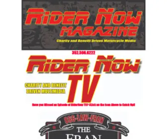 Ridernowmagazine.com(Rider Now Magazine) Screenshot