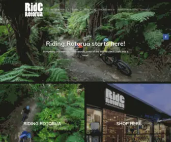 Riderotorua.com(Ride Rotorua Limited) Screenshot